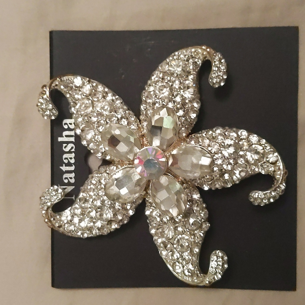 Natasha Starfish Brooch